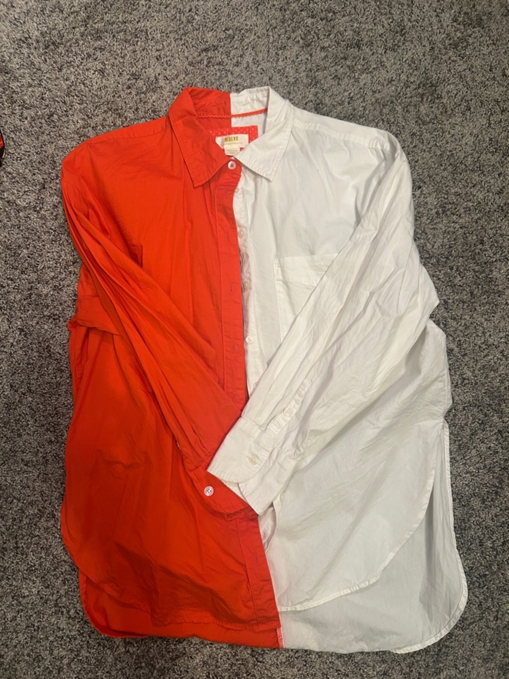 Maeve Two Tone Buttonup